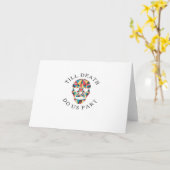 Til Death Do us Funny & Classic Halloween Karte (Gelbe Blume)