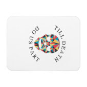 Til Death Do us Funny & Classic Halloween Magnet (Horizontal)