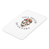 Til Death Do us Funny & Classic Halloween Magnet (Linke Seite)