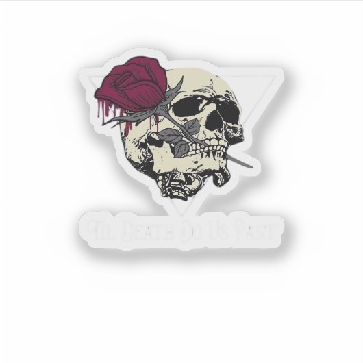Til Death Do us Part Aufkleber (Vorderseite)