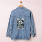 Til Death Do us Part: Bride & Groom Skelett Jeansjacke (Hangar)