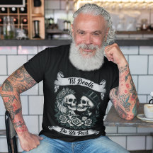 Til Death Do us Part: Bride & Groom Skelett