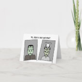 "Til Death Do us Part Card Dankeskarte (Vorderseite)