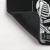 Til Death Do Us Part Couple Skeleton Halloween Men Mousepad (Ecke)