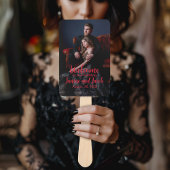 Til Death Do us Part Dark Goth Moody Begrüßungszei Fächer