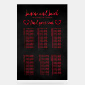 Til Death Do us Part Dark Goth Moody Seekarte Acrylschild (Vorderseite)