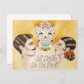 "Til Death Do us Part" Einladung zur Hochzeit (Vorne/Hinten)