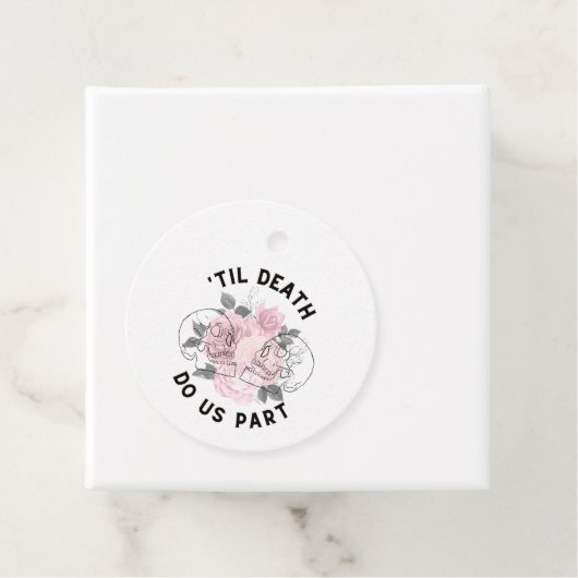 Til Death Do us Part Geschenkanhänger (Beispiel)