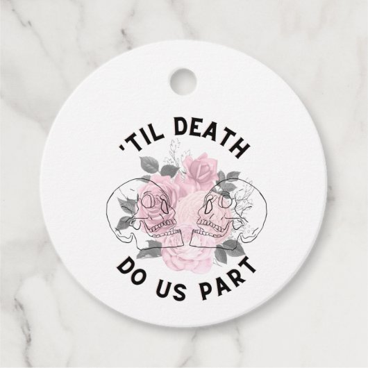 Til Death Do us Part Geschenkanhänger (Vorderseite)