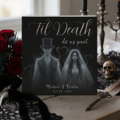 Til Death Do us Part Ghost Gothic Wedding Gästebuch
