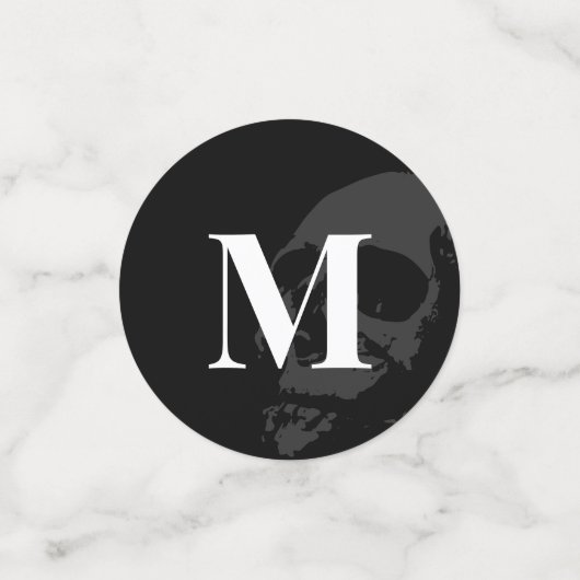 Til Death Do us Part Goth Fotos Wedding Konfetti (Klein Vorderseite)