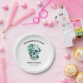 Til Death Do us Part Gothic Halloween Hochzeit Pappteller (Party)