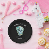 Til Death Do us Part Gothic Halloween Hochzeit Pappteller (Party)