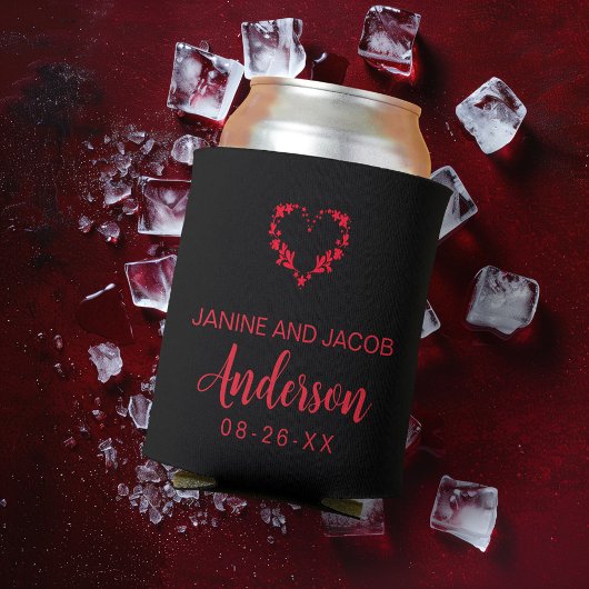 Til Death Do us Part Gothic Moody Black and Red Dosenkühler