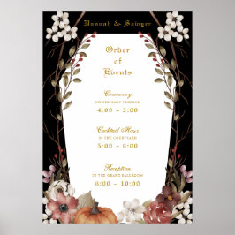 'Til Death Do us Part Halloween Begrüßung Poster