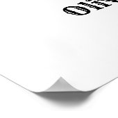 Til Death Do us Part Halloween Begrüßung Poster (Ecke)