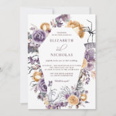 'Til Death Do us Part Halloween Einladung (Vorderseite)