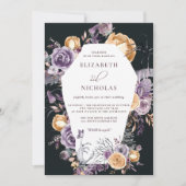 'Til Death Do us Part Halloween Einladung (Vorderseite)