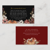 'Til Death Do us Part Halloween Hochzeit Begleitkarte (Vorne/Hinten)