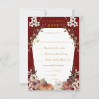 'Til Death Do us Part Halloween Hochzeit RSVP