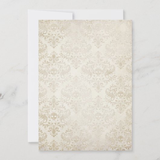 Til Death Do us Part Halloween Save The Date (Rückseite)