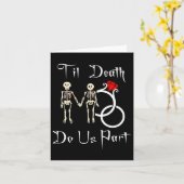 Til Death Do us Part Karte (Gelbe Blume)