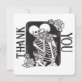 Til Death Do us Part | Paare TY Card | B+W Dankeskarte (Vorderseite)