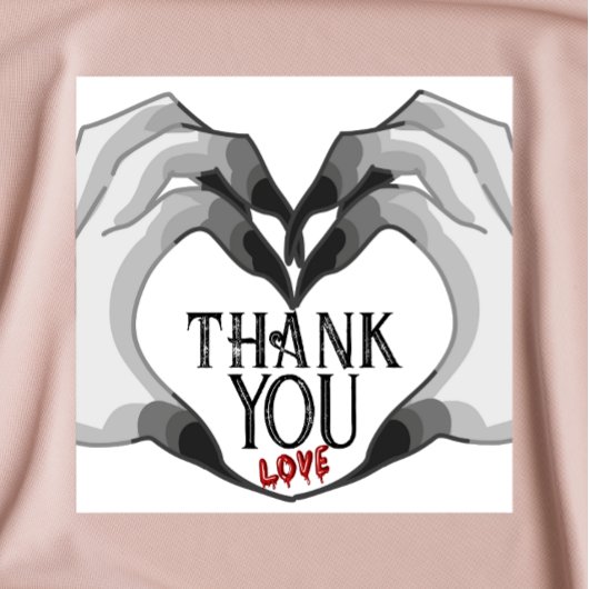 Til Death Do us Part | Paare TY Card | Farbe Dankeskarte