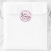Til Death Do us Part Runder Aufkleber (Tasche)