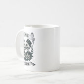 Til Death Do us Part Skeleton Brie and Groom Marr Kaffeetasse (Vorderseite Links)