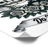 Til Death Do us Part Skeleton Brie and Groom Marr Poster (Ecke)