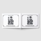 Til Death Do us Part Skeleton Gästebuch (Voll)