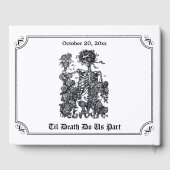 Til Death Do us Part Skeleton Gästebuch (Rückseite)