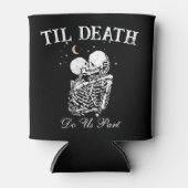 Til Death Do us Part Skelett liebt Tarot Card Dosenkühler (Vorderseite)