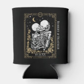 Til Death Do us Part Skelett liebt Tarot Card Dosenkühler (Rückseite)