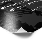 Til Death Do us Part Skelett wird willkommen heiße Fotodruck (Ecke)