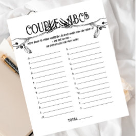 Til Death Do us Part | Spiel für mehrere ABCs | B+