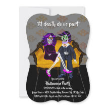Til Death Do us Part Sugar Skulls Halloween-Party