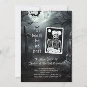 Til Death Do us Part Tarot Card Brautparty Einladung (Vorderseite)