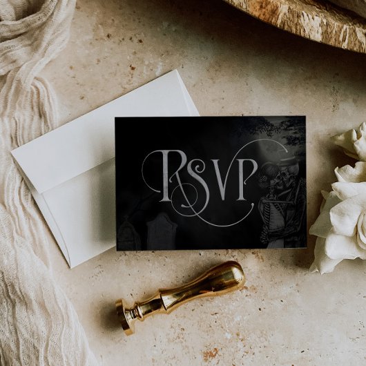 Til Death Do us Part UAWG Wedding Response Card RSVP Karte