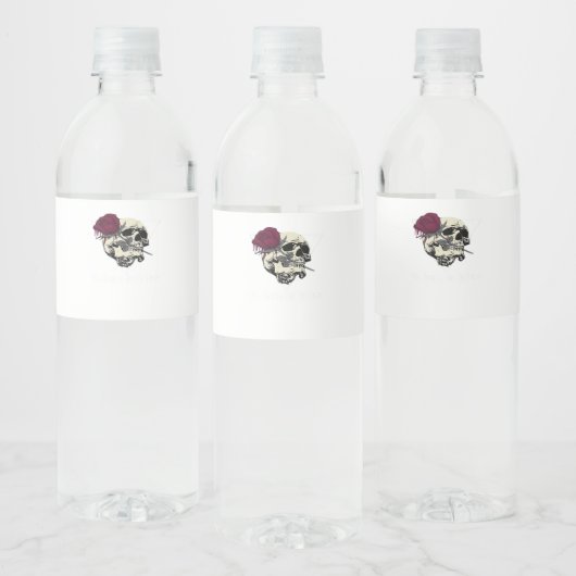 Til Death Do us Part Wasserflaschenetikett (Flaschen)