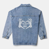Til Death Do us Part Wedding Bride Jeansjacke (Rückseite)