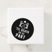 Til Death Do us Part Wedding Custom Vielen Dank Geschenkanhänger (Beispiel)