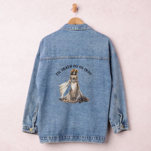Til Death Do us Part Wedding Denim Jacket Jeansjacke (Hangar)