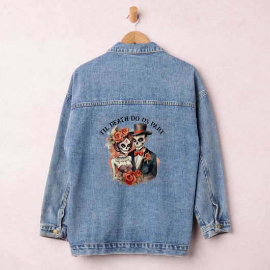 Til Death Do us Part Wedding Denim Jacket Jeansjacke (Hangar)