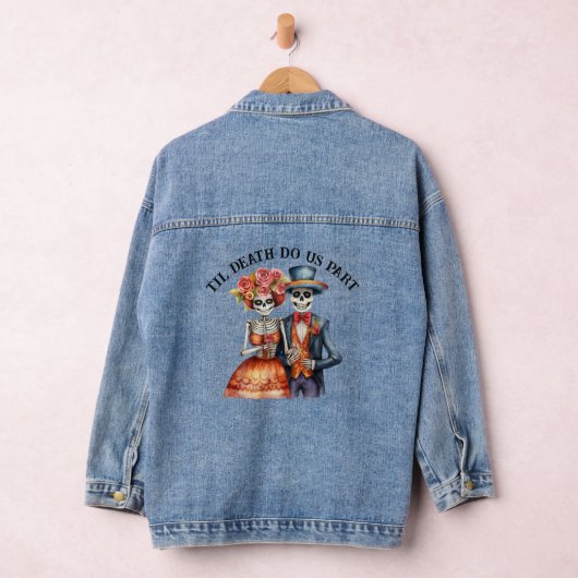 Til Death Do us Part Wedding Denim Jacket Jeansjacke (Hangar)