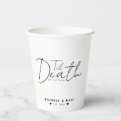 Til Death Do us Part White Wedding Pappbecher (Vorderseite)