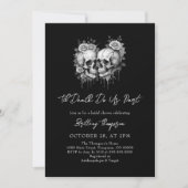 Til Death Do US Party Bridal Dusche Einladung (Vorderseite)