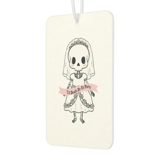 Til Death Do Us Party Halloween Autolufterfrischer (Links)