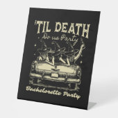 Til Death Do Us Party Halloween D Yellow Sockelschild (Vorderseite)